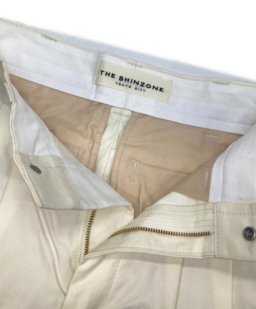 THE SHINZONE（ザ シンゾーン）THE SHINZONE (ザ シンゾーン) TOMBOY PANTS WOMEN アイボリー サイズ:32の古着・服飾アイテム