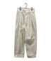 THE SHINZONE（ザ シンゾーン）の古着「TOMBOY PANTS WOMEN」｜アイボリー