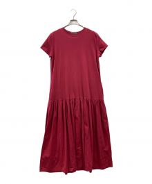 heliopole（エリオポール）の古着「COTTON JERSEY DRESS」｜ピンク