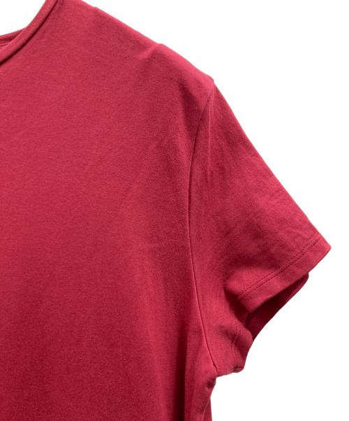heliopole（エリオポール）heliopole (エリオポール) COTTON JERSEY DRESS ピンク サイズ:38の古着・服飾アイテム
