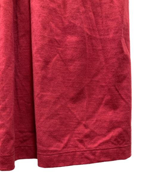 heliopole（エリオポール）heliopole (エリオポール) COTTON JERSEY DRESS ピンク サイズ:38の古着・服飾アイテム