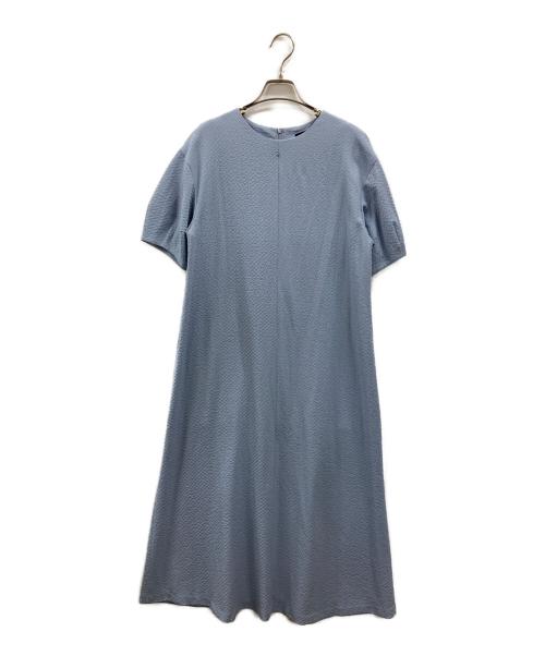 UNTITLED（アンタイトル）UNTITLED (アンタイトル) フレアマキシワンピース ブルー サイズ:3 未使用品の古着・服飾アイテム
