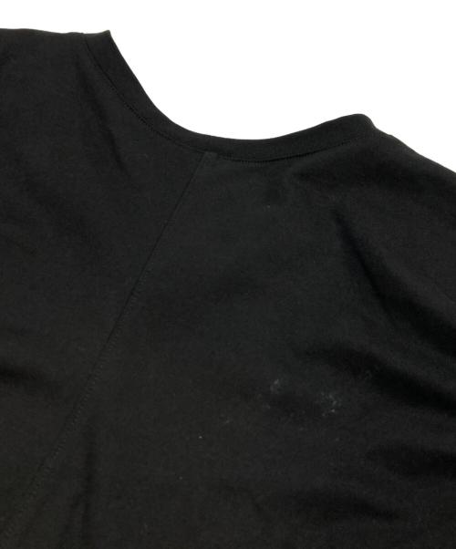 MARILYN MOON（マリリンムーン）MARILYN MOON (マリリンムーン) gather t-shirt ブラック サイズ:不明（実寸参照）の古着・服飾アイテム