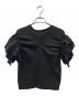 MARILYN MOON (マリリンムーン) gather t-shirt ブラック サイズ:不明（実寸参照）：5000円