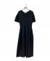 LE CIEL BLEU（ルシェルブルー）の古着「Knitted V Dress」｜ブラック