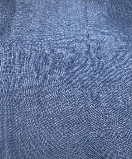 BEAMS F（ビームスエフ）BEAMS F (ビームスエフ) ミックスファブリック ソリッド ジャケット ネイビー サイズ:46の古着・服飾アイテム