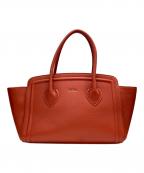 FURLAフルラ）の古着「カレッジトートバッグ」｜オレンジ