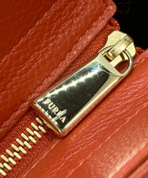 FURLA（フルラ）FURLA (フルラ) カレッジトートバッグ オレンジの古着・服飾アイテム