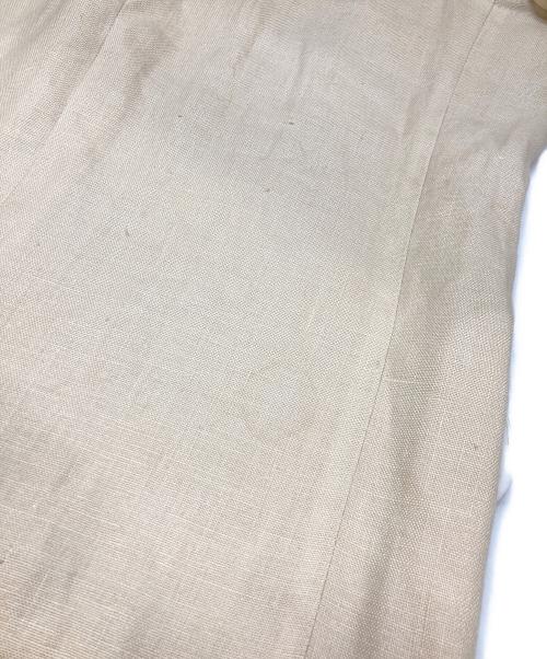 COMME des GARCONS（コムデギャルソン）COMME des GARCONS (コムデギャルソン) リネンテーラードジャケット アイボリー サイズ:不明（実寸参照）の古着・服飾アイテム