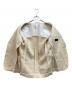 COMME des GARCONS (コムデギャルソン) リネンテーラードジャケット アイボリー サイズ:不明（実寸参照）：15000円