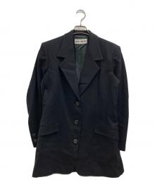 ISSEY MIYAKE（イッセイミヤケ）の古着「ウール3Bテーラードジャケット」｜ブラック