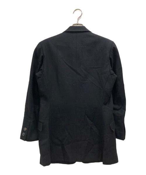 ISSEY MIYAKE（イッセイミヤケ）ISSEY MIYAKE (イッセイミヤケ) ウール3Bテーラードジャケット ブラック サイズ:Mの古着・服飾アイテム
