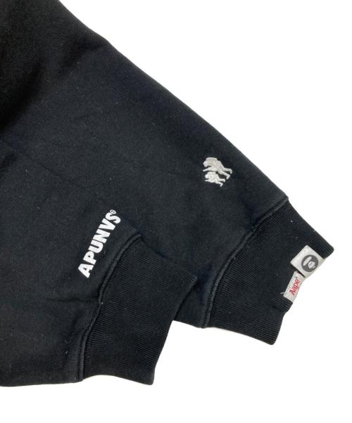 Aape BY A BATHING APE（エーエイプ バイ アベイシングエイプ）Aape BY A BATHING APE (エーエイプ バイ アベイシングエイプ) moonface zip-up hoodie ブラック サイズ:Lの古着・服飾アイテム
