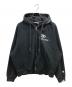 Aape BY A BATHING APE（エーエイプ バイ アベイシングエイプ）の古着「moonface zip-up hoodie」｜ブラック