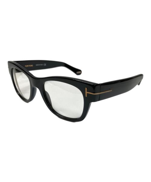 TOM FORD（トムフォード）TOM FORD (トムフォード) 伊達眼鏡 ブラック サイズ:52▢20 140の古着・服飾アイテム