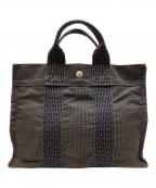 HERMESエルメス）の古着「トートバッグ」｜グレー