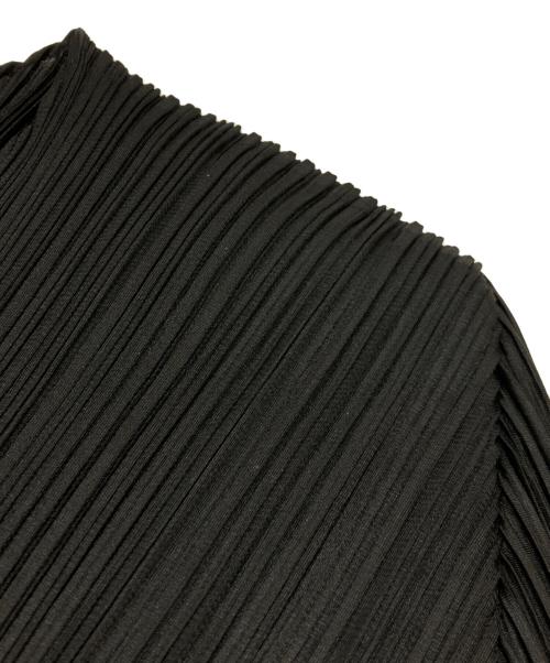 PLEATS PLEASE（プリーツプリーズ）PLEATS PLEASE (プリーツプリーズ) ボレロプリーツブラウス ブラック サイズ:3の古着・服飾アイテム