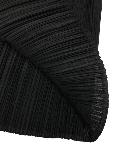 PLEATS PLEASE（プリーツプリーズ）PLEATS PLEASE (プリーツプリーズ) ボレロプリーツブラウス ブラック サイズ:3の古着・服飾アイテム