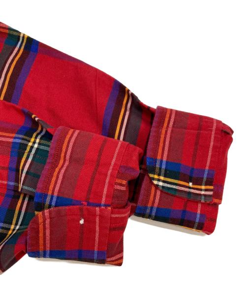 POLO RALPH LAUREN（ポロ・ラルフローレン）POLO RALPH LAUREN (ポロ・ラルフローレン) チェックBDシャツ レッド サイズ:Lの古着・服飾アイテム