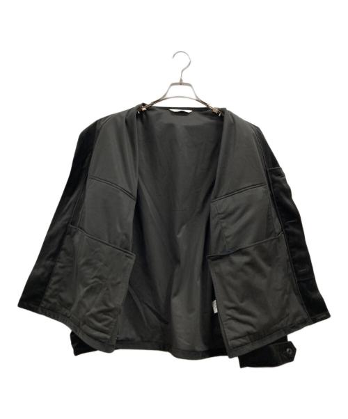 JOURNAL STANDARD（ジャーナルスタンダード）JOURNAL STANDARD (ジャーナルスタンダード) トリコット ベロア フェード BDU シャツジャケット ブラウン サイズ:Lの古着・服飾アイテム