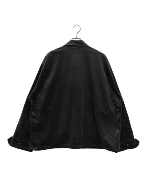 JOURNAL STANDARD（ジャーナルスタンダード）JOURNAL STANDARD (ジャーナルスタンダード) トリコット ベロア フェード BDU シャツジャケット ブラウン サイズ:Lの古着・服飾アイテム