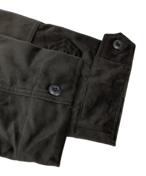 JOURNAL STANDARD（ジャーナルスタンダード）JOURNAL STANDARD (ジャーナルスタンダード) トリコット ベロア フェード BDU シャツジャケット ブラウン サイズ:Lの古着・服飾アイテム