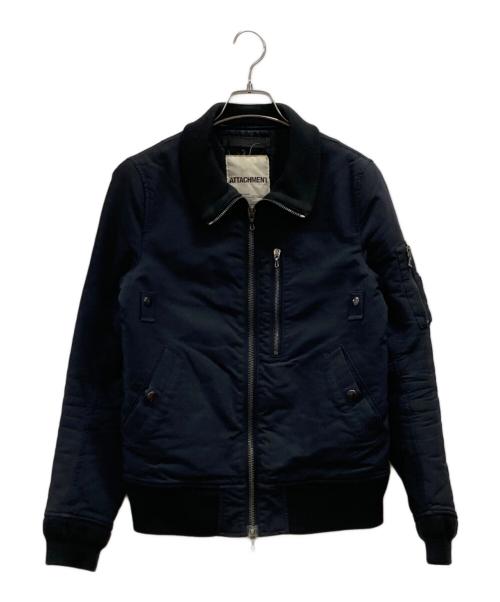 ATTACHMENT（アタッチメント）ATTACHMENT (アタッチメント) フライトジャケット ブラック サイズ:2の古着・服飾アイテム