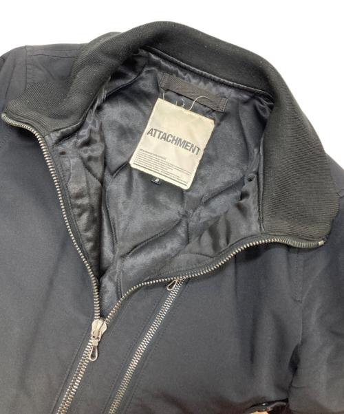 ATTACHMENT（アタッチメント）ATTACHMENT (アタッチメント) フライトジャケット ブラック サイズ:2の古着・服飾アイテム