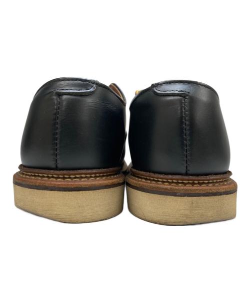 RED WING（レッドウィング）RED WING (レッドウィング) ワークオックスフォード・ラウンドトゥ ブラック サイズ:27.5の古着・服飾アイテム