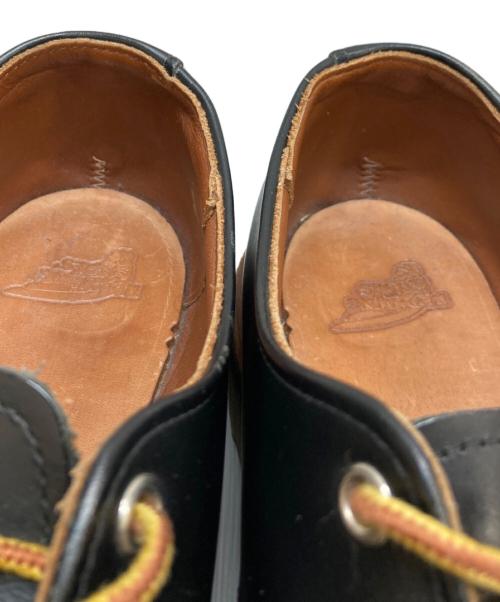RED WING（レッドウィング）RED WING (レッドウィング) ワークオックスフォード・ラウンドトゥ ブラック サイズ:27.5の古着・服飾アイテム