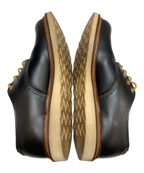 RED WING（レッドウィング）RED WING (レッドウィング) ワークオックスフォード・ラウンドトゥ ブラック サイズ:27.5の古着・服飾アイテム