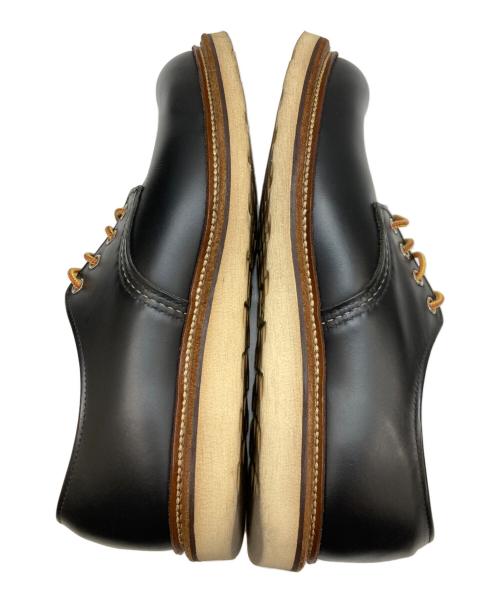 RED WING（レッドウィング）RED WING (レッドウィング) ワークオックスフォード・ラウンドトゥ ブラック サイズ:27.5の古着・服飾アイテム