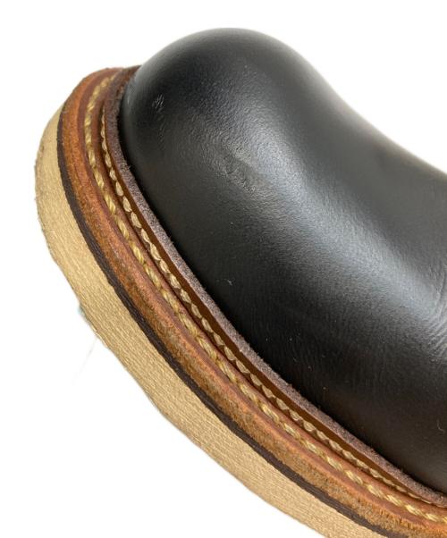 RED WING（レッドウィング）RED WING (レッドウィング) ワークオックスフォード・ラウンドトゥ ブラック サイズ:27.5の古着・服飾アイテム