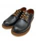 RED WING（レッドウィング）の古着「ワークオックスフォード・ラウンドトゥ」｜ブラック