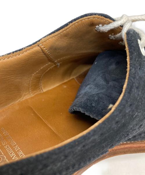 Tricker's（トリッカーズ）Tricker's (トリッカーズ) スエードウィングチップシューズ ネイビー サイズ:8Wの古着・服飾アイテム