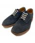 Tricker's（トリッカーズ）の古着「スエードウィングチップシューズ」｜ネイビー