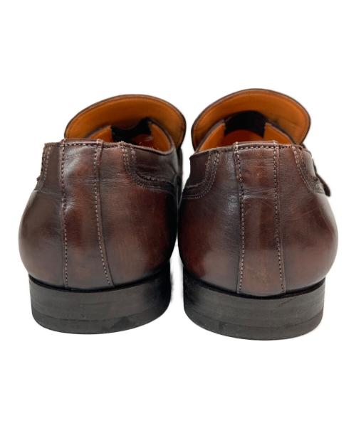 Santoni（サントーニ）Santoni (サントーニ) モンクストラップシューズ ブラウン サイズ:SIZE6の古着・服飾アイテム