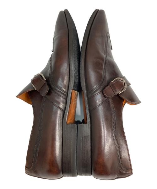 Santoni（サントーニ）Santoni (サントーニ) モンクストラップシューズ ブラウン サイズ:SIZE6の古着・服飾アイテム