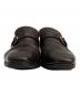 Santoni (サントーニ) モンクストラップシューズ ブラウン サイズ:SIZE6：9000円