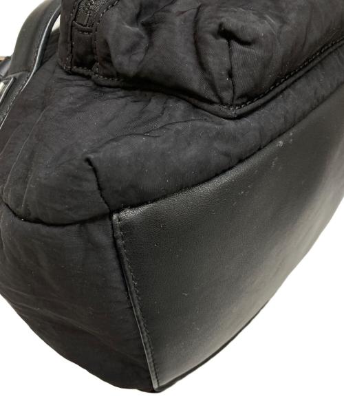 DIESEL（ディーゼル）DIESEL (ディーゼル) LOGOS TOP HANDLE/2WAYショルダーバッグ ブラックの古着・服飾アイテム
