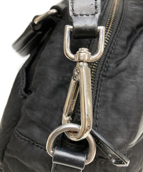 DIESEL（ディーゼル）DIESEL (ディーゼル) LOGOS TOP HANDLE/2WAYショルダーバッグ ブラックの古着・服飾アイテム