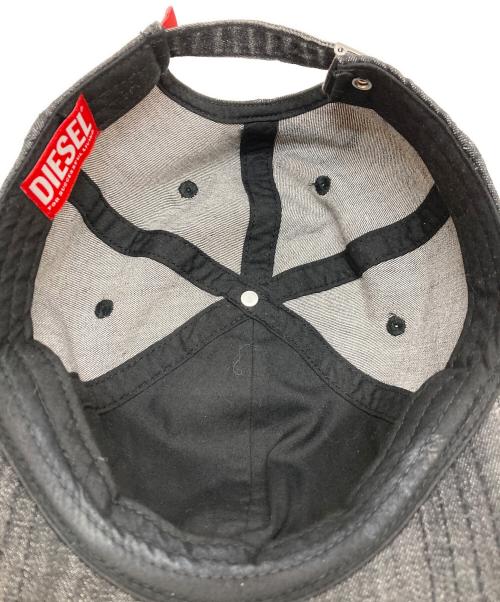 DIESEL（ディーゼル）DIESEL (ディーゼル) デニムロゴキャップ グレー サイズ:Ⅱの古着・服飾アイテム