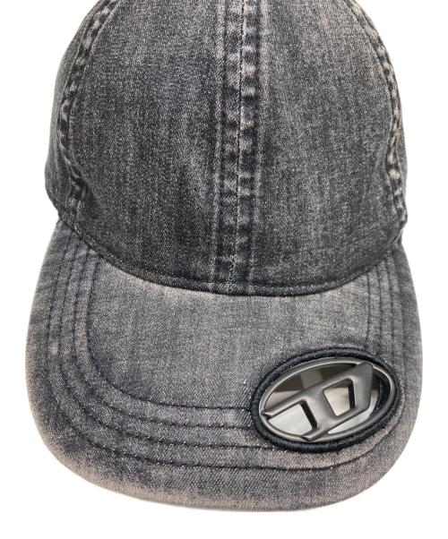 DIESEL（ディーゼル）DIESEL (ディーゼル) デニムロゴキャップ グレー サイズ:Ⅱの古着・服飾アイテム