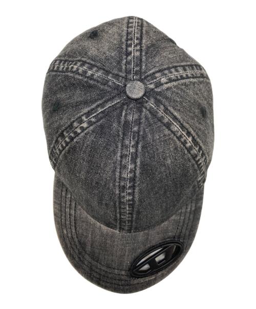 DIESEL（ディーゼル）DIESEL (ディーゼル) デニムロゴキャップ グレー サイズ:Ⅱの古着・服飾アイテム