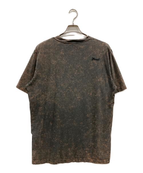 DIESEL（ディーゼル）DIESEL (ディーゼル) タイダイTシャツ ブラウン サイズ:Lの古着・服飾アイテム