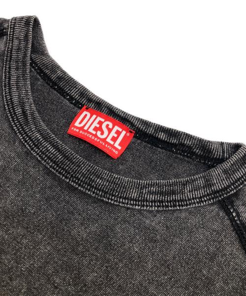 DIESEL（ディーゼル）DIESEL (ディーゼル) T-ADJIND/Tシャツ グレー サイズ:Sの古着・服飾アイテム