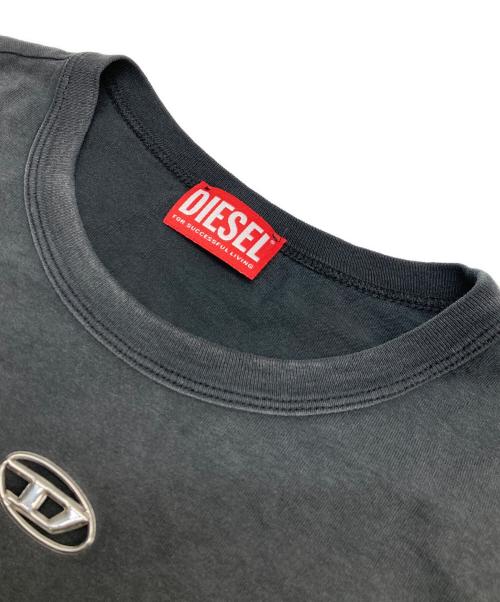 DIESEL（ディーゼル）DIESEL (ディーゼル) T-BRICO-NEW/ノースリーブカットソー グレー サイズ:Mの古着・服飾アイテム