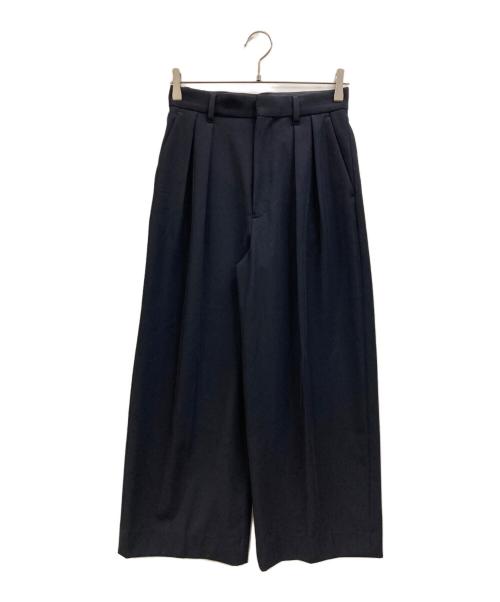 journal standard L'essage（ジャーナルスタンダード レサージュ）journal standard L'essage (ジャーナルスタンダード レサージュ) ヴィスポリギャバ パンツ ネイビー サイズ:36の古着・服飾アイテム