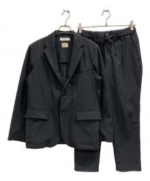 BEAUTY&YOUTH（ビューティーアンドユース）の古着「”TORAY” DRAPE セットアップ」｜ネイビー