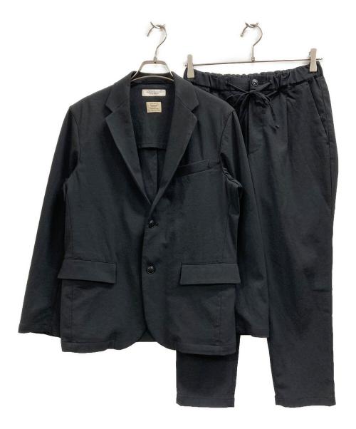BEAUTY&YOUTH（ビューティーアンドユース）BEAUTY&YOUTH (ビューティーアンドユース) ”TORAY” DRAPE セットアップ ネイビー サイズ:Sの古着・服飾アイテム